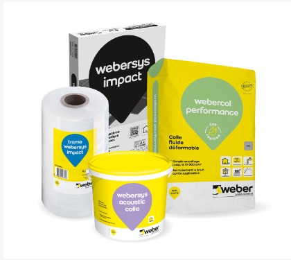 kit weber sys impact 5m2 colle performance joint flex gris ciment